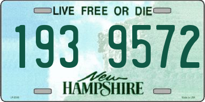 NH license plate 1939572