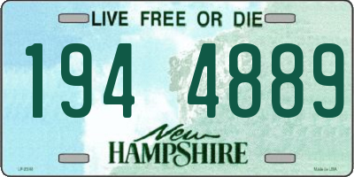 NH license plate 1944889