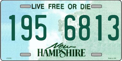 NH license plate 1956813