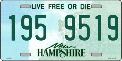 NH license plate 1959519