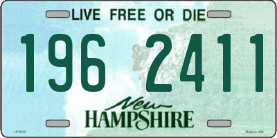 NH license plate 1962411