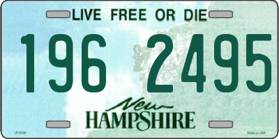 NH license plate 1962495