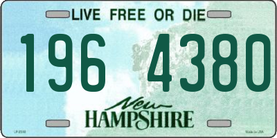 NH license plate 1964380