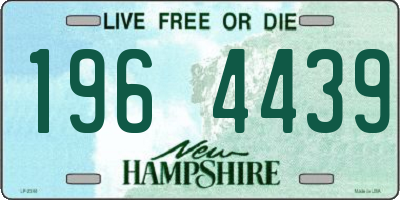NH license plate 1964439