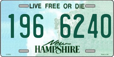NH license plate 1966240