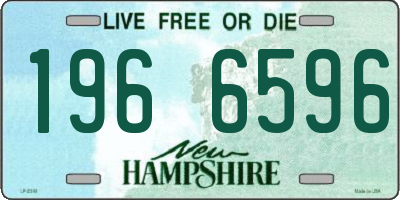 NH license plate 1966596