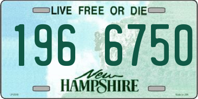 NH license plate 1966750