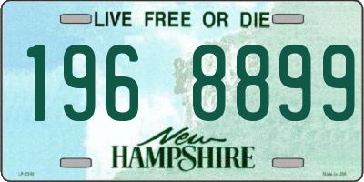 NH license plate 1968899