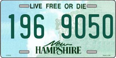 NH license plate 1969050