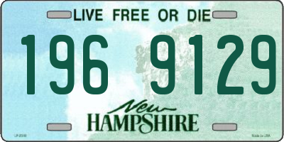 NH license plate 1969129