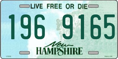 NH license plate 1969165