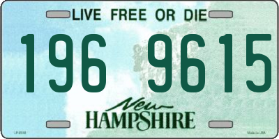NH license plate 1969615