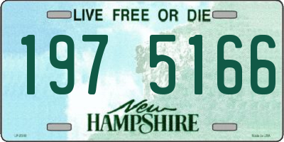 NH license plate 1975166