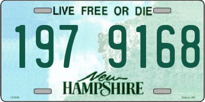 NH license plate 1979168