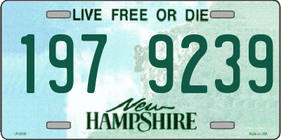 NH license plate 1979239