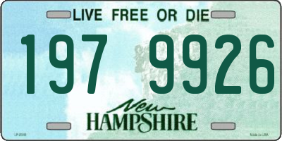 NH license plate 1979926