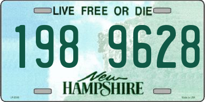 NH license plate 1989628