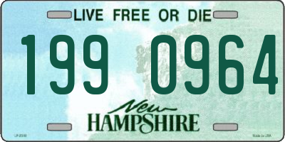 NH license plate 1990964