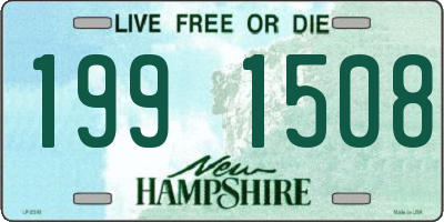 NH license plate 1991508