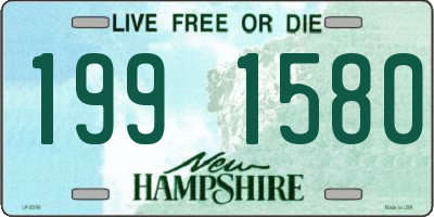 NH license plate 1991580