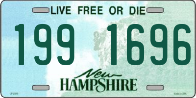 NH license plate 1991696