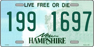 NH license plate 1991697