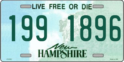 NH license plate 1991896