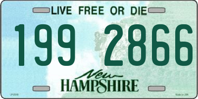 NH license plate 1992866