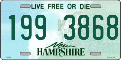 NH license plate 1993868
