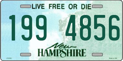 NH license plate 1994856
