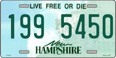 NH license plate 1995450
