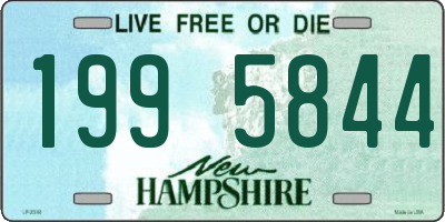NH license plate 1995844