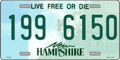 NH license plate 1996150