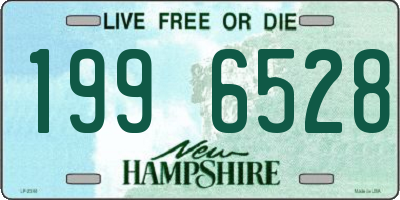 NH license plate 1996528