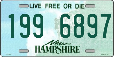 NH license plate 1996897