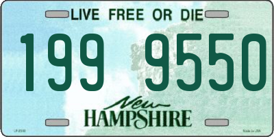 NH license plate 1999550