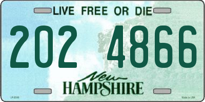 NH license plate 2024866