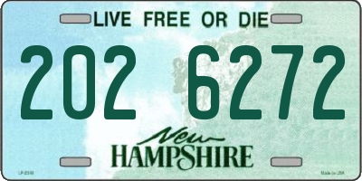 NH license plate 2026272