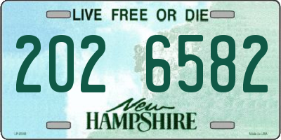NH license plate 2026582