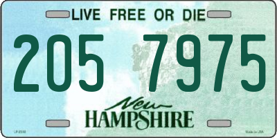 NH license plate 2057975