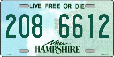 NH license plate 2086612