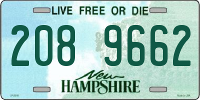 NH license plate 2089662