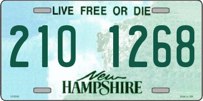NH license plate 2101268