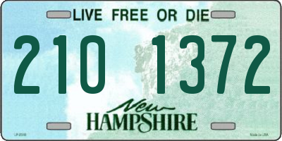 NH license plate 2101372