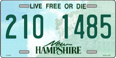 NH license plate 2101485