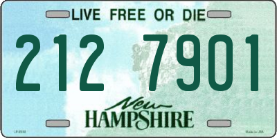 NH license plate 2127901