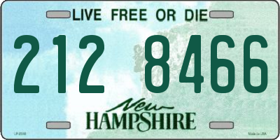 NH license plate 2128466
