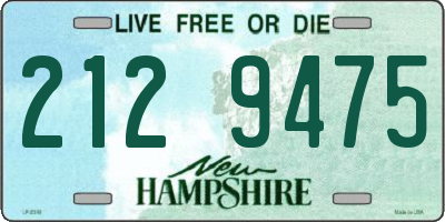 NH license plate 2129475