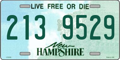 NH license plate 2139529