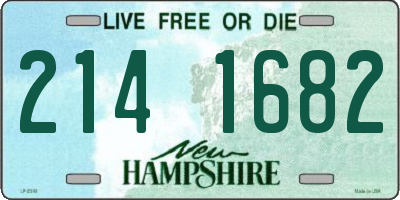 NH license plate 2141682